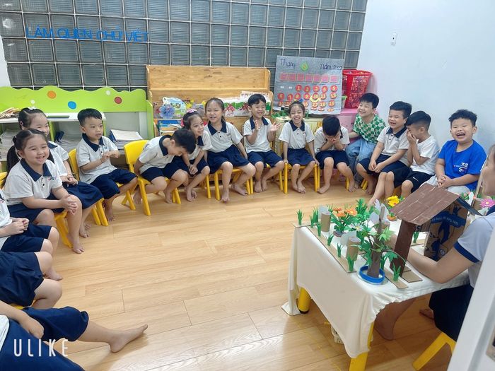 Không gian học tập đầy cảm hứng tại Trường Mầm Non Kid's Club
