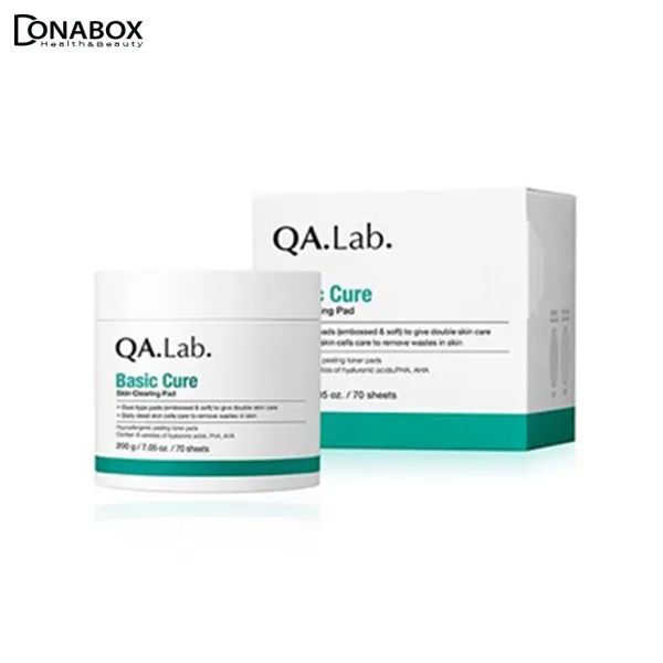 Hình ảnh bông tẩy trang & dưỡng ẩm QA.Lab