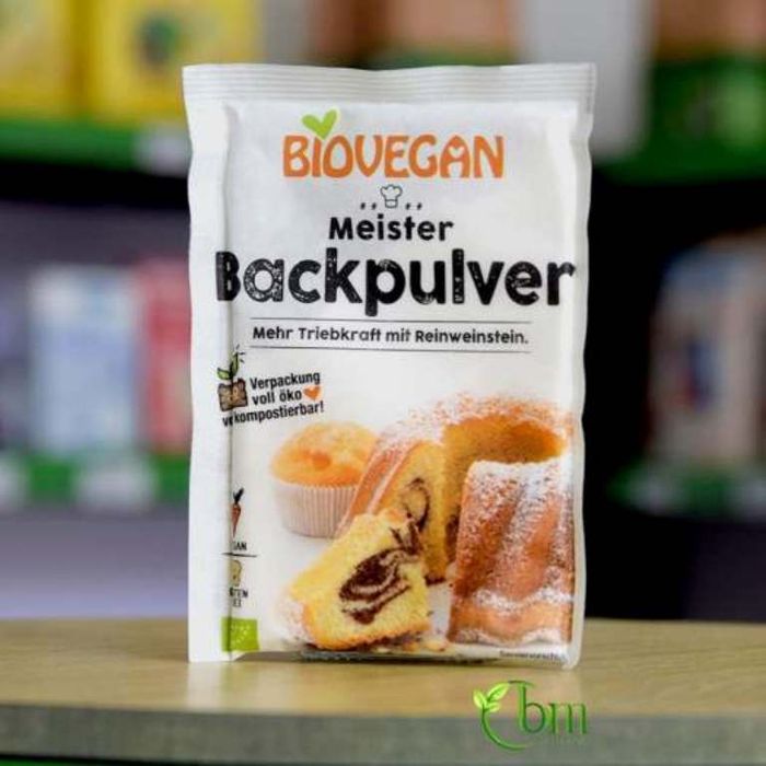 Hình ảnh bột nở hữu cơ Biovegan chính hãng