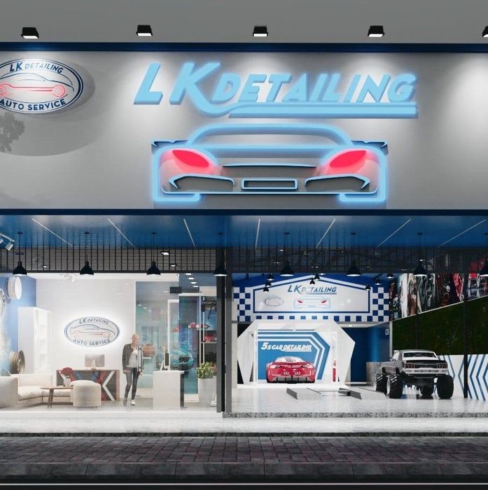 Hình ảnh thực tế quy trình phủ ceramic tại LK Detailing