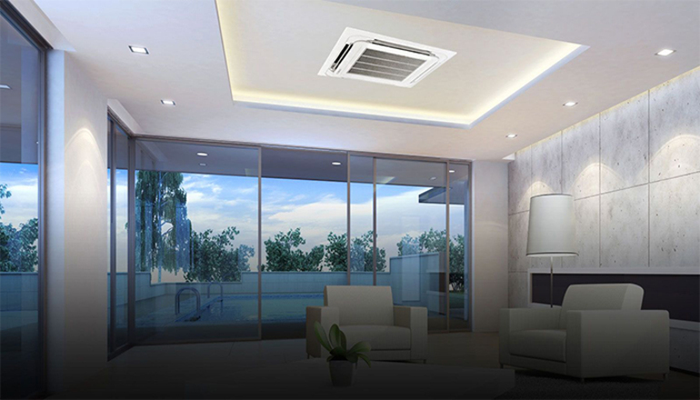 Điều hòa Daikin 48000 BTU 1 chiều FCNQ48MV1/RNQ48MY1 gas R-410A - Điều khiển không dây BRC7F633F9