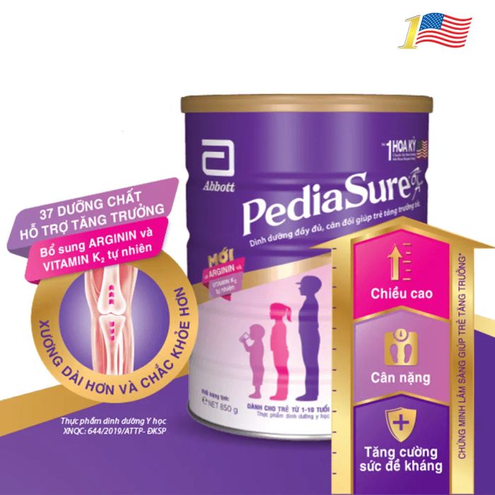 Hình ảnh Sữa Abbott Pediasure - Công thức đặc chế giúp trẻ bắt kịp đà tăng trưởng