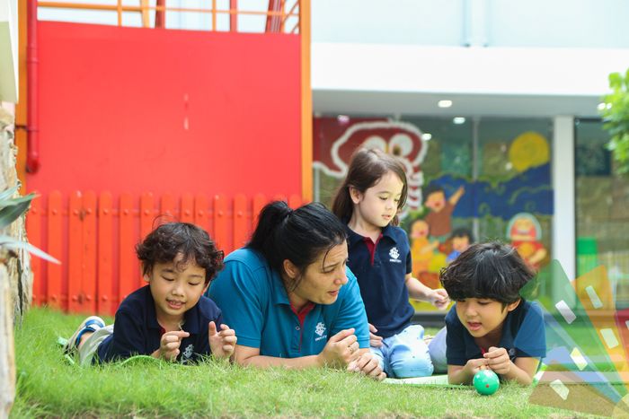 Không gian học tập hiện đại tại Kindy City International Preschool