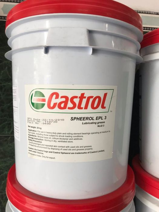 Mỡ bôi trơn và chịu nhiệt Castrol Spheerol EPL 00,0,1,2,3 - Ảnh minh họa số 1