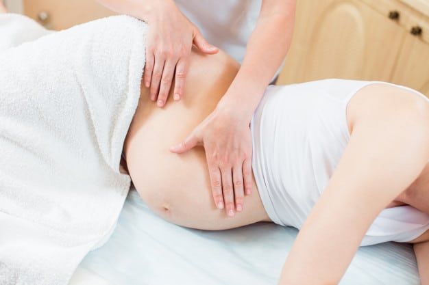 Phòng massage bầu tiêu chuẩn 5 sao tại Bé Bơi Spa - điểm tựa cho mẹ bầu