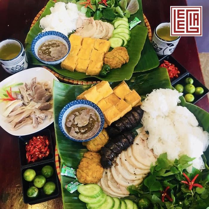 Hình ảnh nguyên liệu tươi ngon được chế biến tỉ mỉ tại Lê Gia