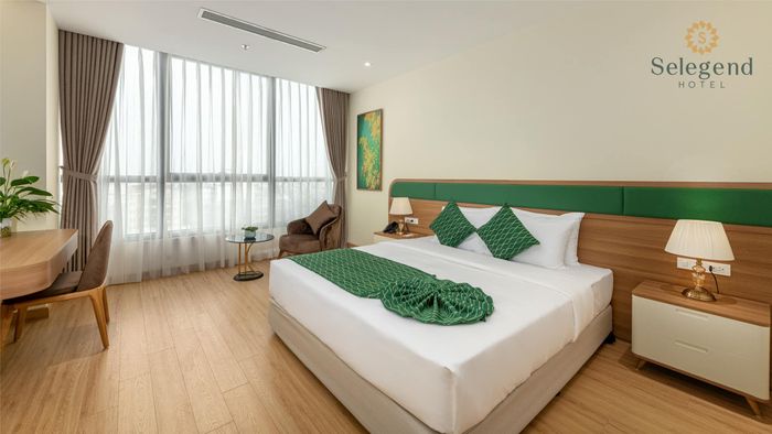 Không gian tiệc cưới sang trọng tại Selegend Hotel