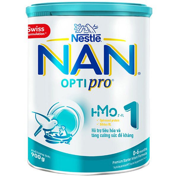 Hình ảnh thực tế Sữa Nan Optipro 1 900g HMO - Sữa công thức cao cấp từ Nestlé Thụy Sĩ