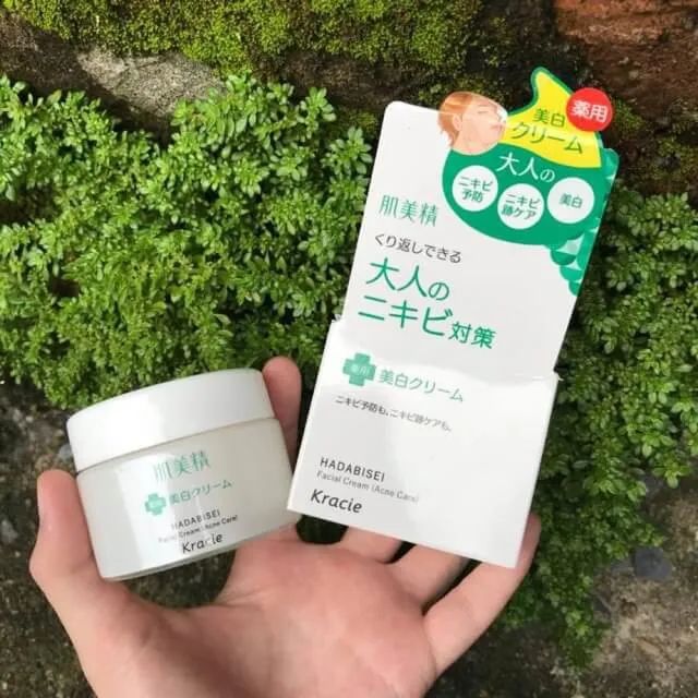 Hình ảnh Kem Trị Mụn Hadabisei Facial Cream Kracie