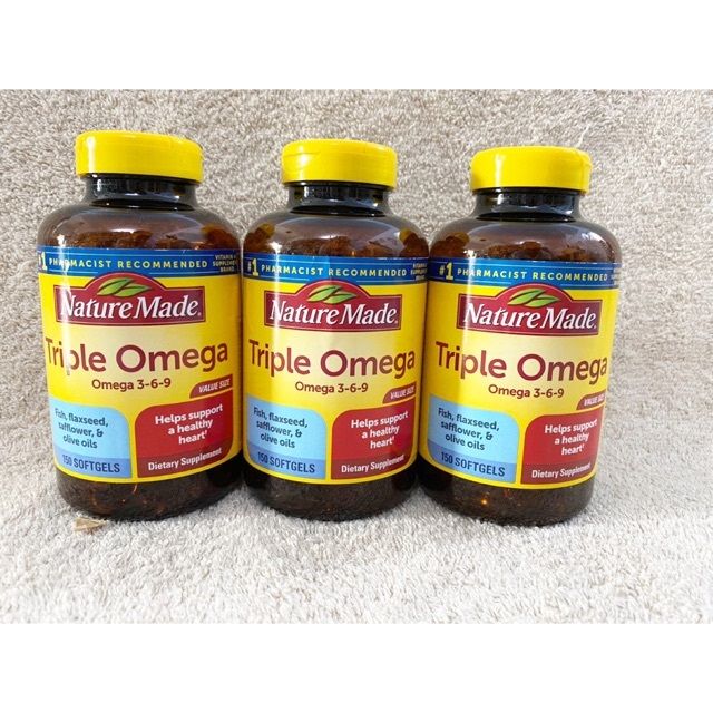 Viên Uống Nature Made Triple Omega 3-6-9 - Dưỡng chất toàn diện cho cả gia đình (Ảnh minh họa 2)