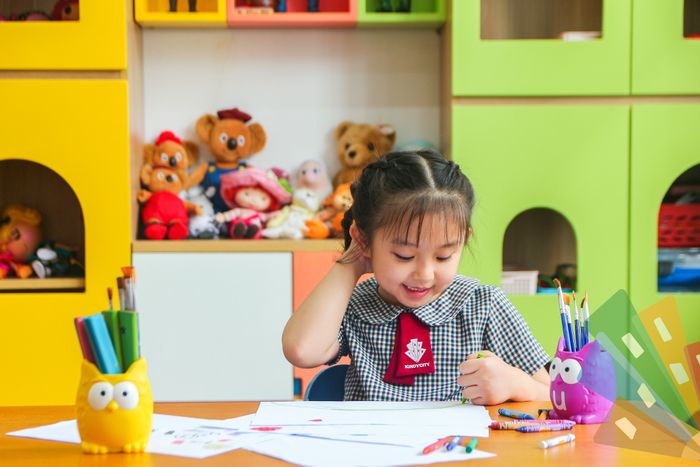 Những hoạt động vui chơi sáng tạo tại Kindy City