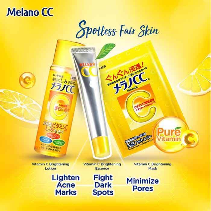 Bộ sưu tập hình ảnh thực tế về hiệu quả làm sáng da của Rohto Melano CC