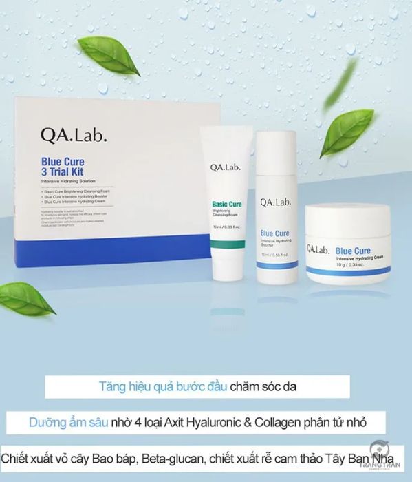 Hình ảnh bông làm sạch & dưỡng ẩm QA.Lab phiên bản 2