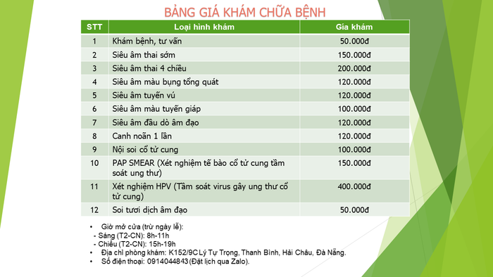 Không gian khám chữa bệnh hiện đại tại Phòng khám BS Đoàn Thị Ngọc Thúy