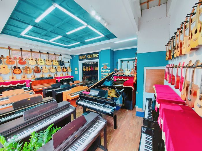 Góc trải nghiệm nhạc cụ chất lượng tại Sấm Piano