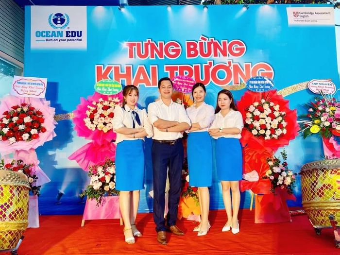 Hình ảnh lớp học hiện đại tại Ocean Edu Thanh Hóa