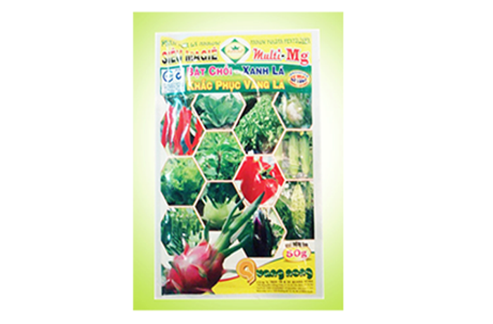 Hình ảnh bao bì chính hãng phân bón Multi MG Arrow