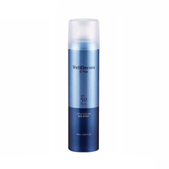 Hình ảnh thực tế xịt chống nắng Wellderma Sun Spray SPF50+ PA+++