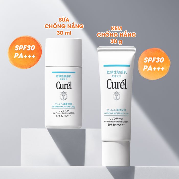 Hình ảnh thực tế Curel UV Protection Face Cream - Thiết kế tối giản, sang trọng