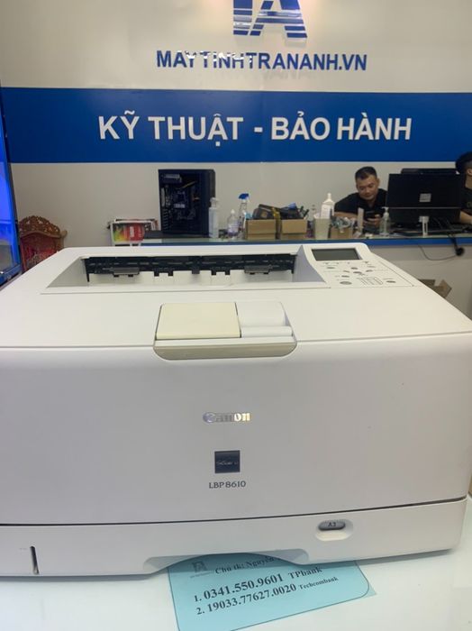 Hình ảnh đội ngũ kỹ thuật viên lành nghề của Máy tính Trần Anh