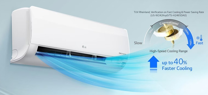 Điều hòa LG Inverter 18100 BTU 1 chiều IEC18M1 gas R-32