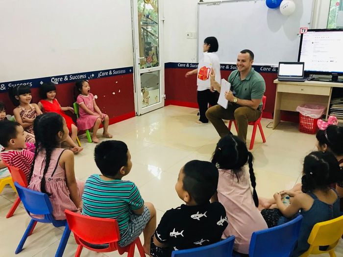 Giờ học tương tác sôi nổi tại AMA