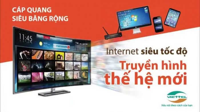 Giao diện hiện đại của Viettel TV
