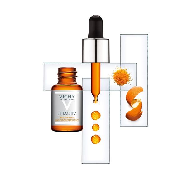 Hình ảnh chân thực về Vichy Lifactiv Vitamin C - 'kỵ sĩ áo trắng' cho làn da sạm màu
