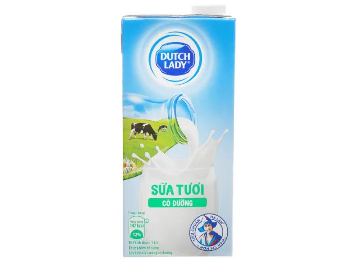 Sữa tiệt trùng Dutch Lady hình ảnh 2