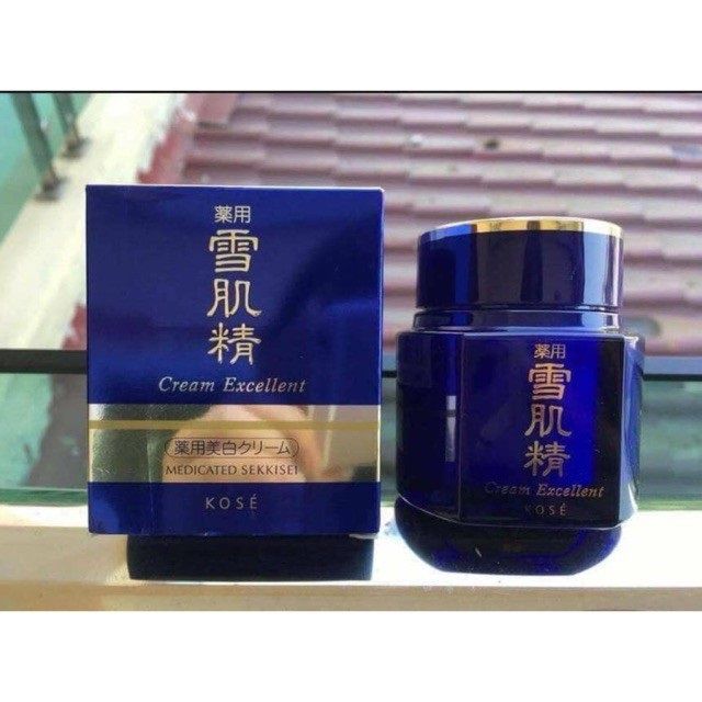 Bộ sưu tập hình ảnh kem dưỡng trắng đêm Medicated Sekkisei Kose