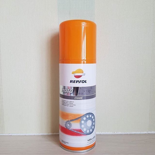 Hình ảnh chai xịt bôi trơn sên Repsol Moto Chain Lube