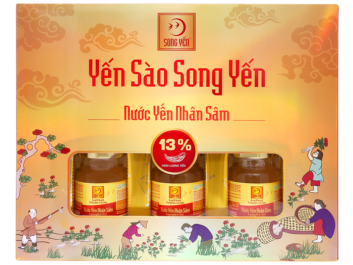 Hình ảnh sản phẩm Nước Yến Nhân Sâm Song Yến cao cấp