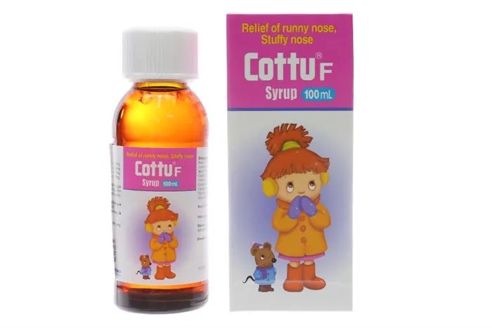 Hình ảnh thực tế Siro Cottu F - An toàn cho trẻ nhỏ