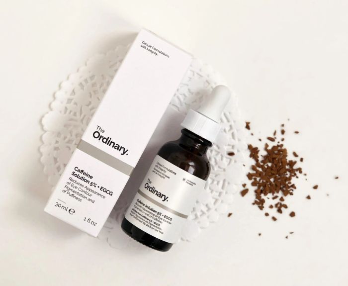 Hình ảnh chân thực Serum The Ordinary Caffeine Solution 5% + EGCG phiên bản mới