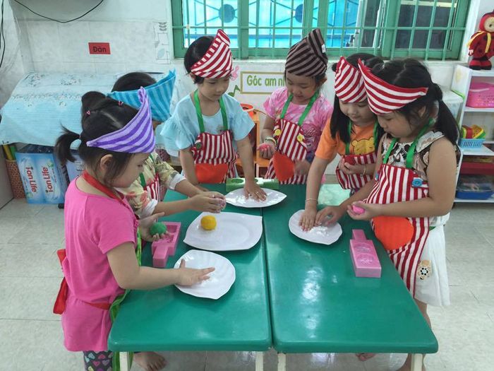 Hình ảnh Trường Mầm non Sao Mai 12 - Khuôn viên xanh mát