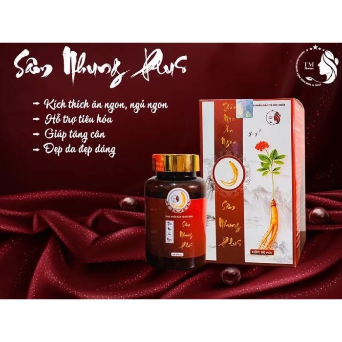 Hình ảnh bao bì sản phẩm Sâm Nhung Plus