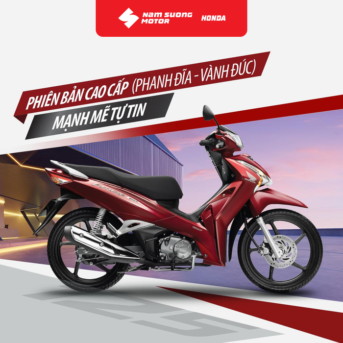 Không gian trưng bày xe hiện đại tại Honda Nam Sương Cà Mau