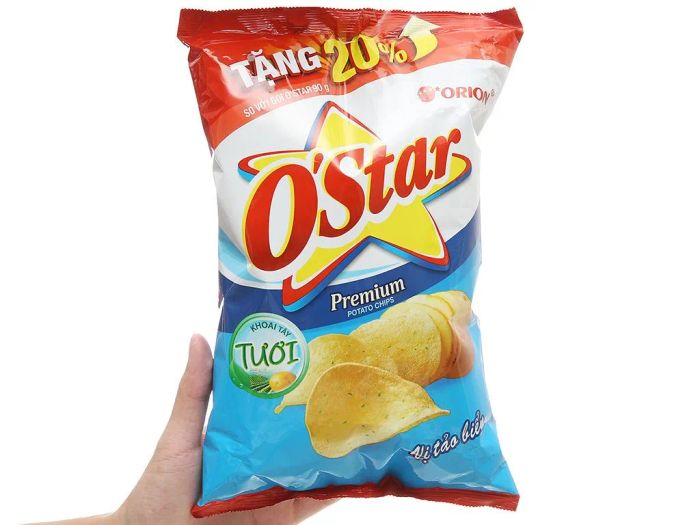 Bộ sưu tập hình ảnh Snack O'Star đa dạng hương vị