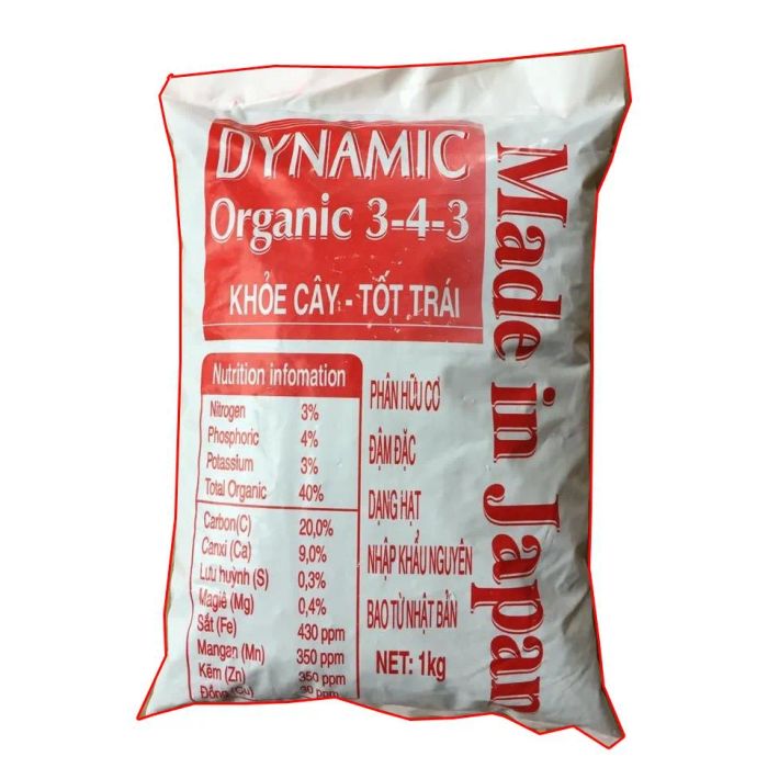 Hình ảnh ứng dụng: Phân gà hữu cơ Dynamic 3-4-3 trên các loại cây trồng đa dạng