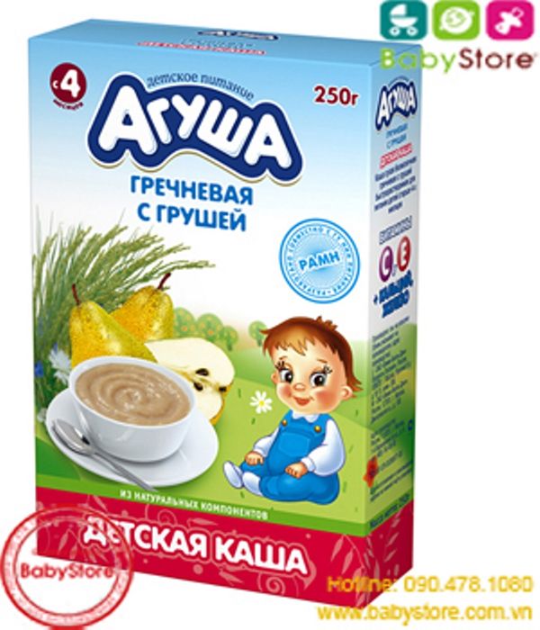 Hình ảnh bột ăn dặm Agusha - Sản phẩm dinh dưỡng cao cấp từ Nga