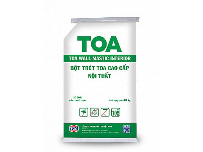 Hình ảnh minh họa bột trét TOA Wall Mastic cao cấp