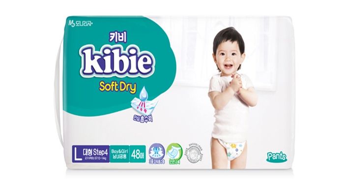 Hình ảnh thực tế tã bỉm Kibie Hàn Quốc phiên bản cao cấp