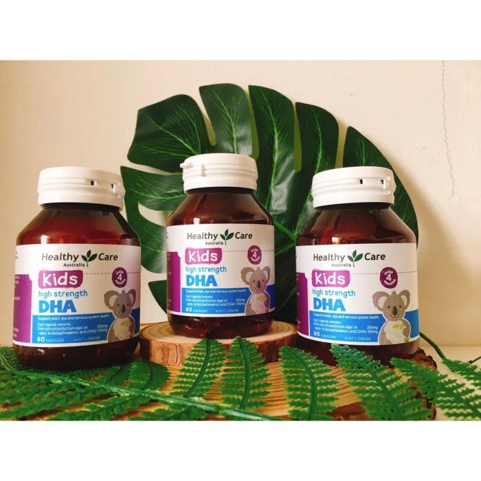 Viên bổ sung DHA Healthy Care Kid’s High DHA hình ảnh 2