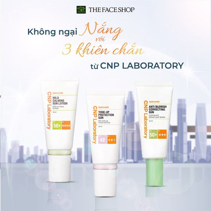 Bộ sưu tập sản phẩm đa dạng tại The Face Shop