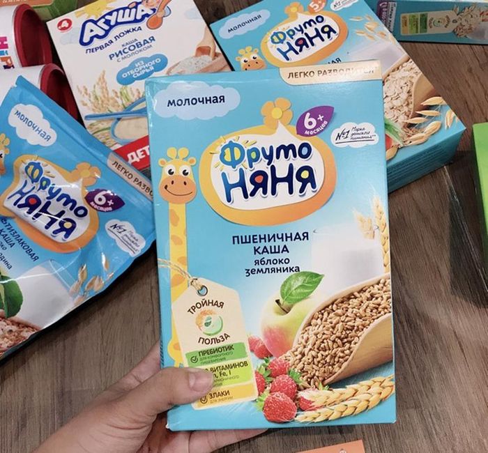 Bộ sưu tập bột ăn dặm Fruto - Đa dạng hương vị cho bé yêu