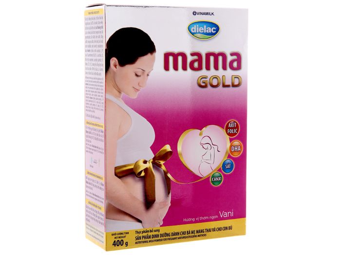 Hình ảnh sản phẩm Dielac Mama Gold đóng hộp tiện lợi