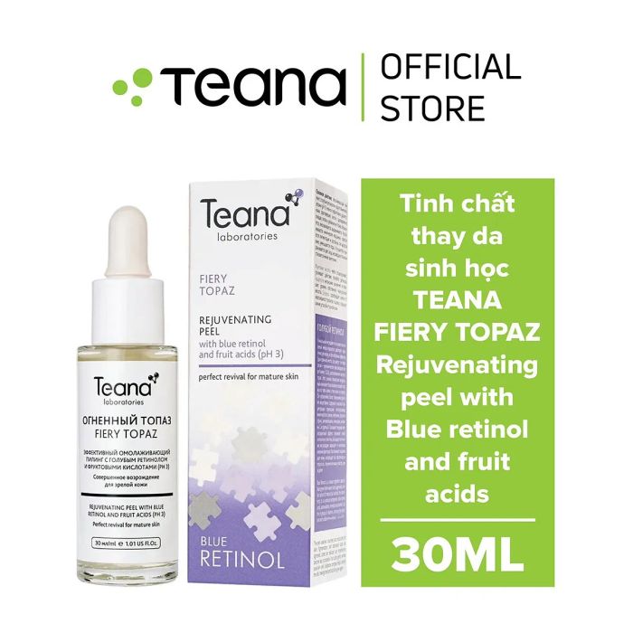 Hình ảnh minh họa Tinh chất Teana Fiery Topaz Rejuvenating Peel - Sản phẩm thay da sinh học đẳng cấp với thiết kế sang trọng.