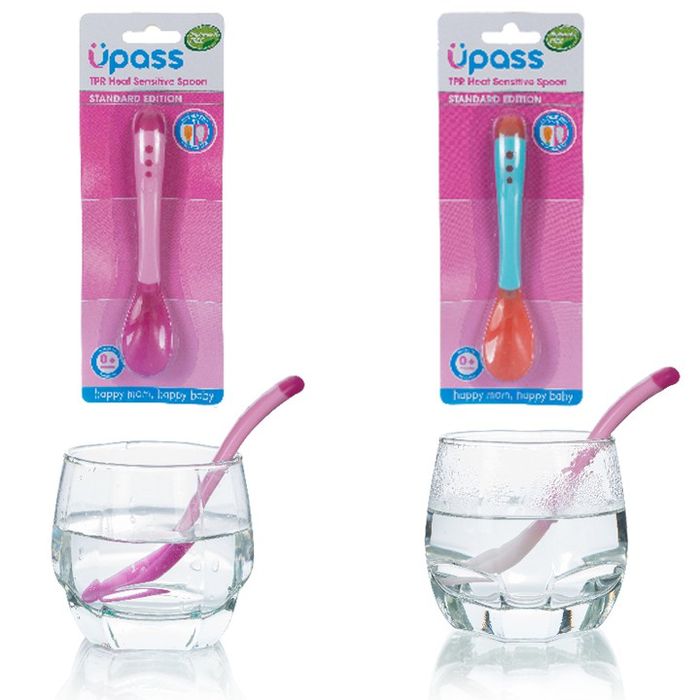 Hình ảnh thực tế Thìa Upass - Cảm biến nhiệt đang hoạt động