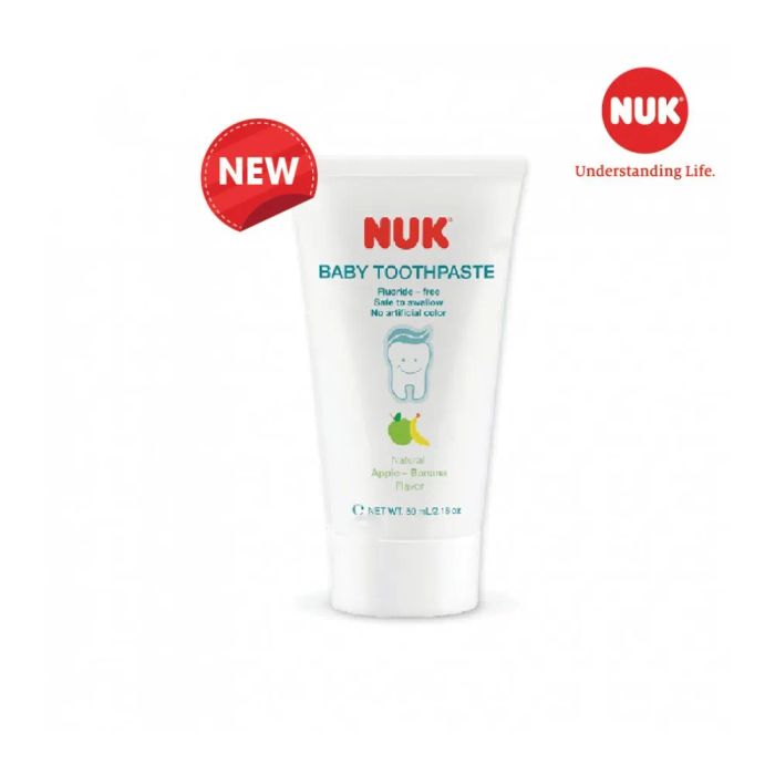 Bộ sưu tập hình ảnh kem đánh răng Nuk - Thiết kế an toàn cho trẻ sơ sinh
