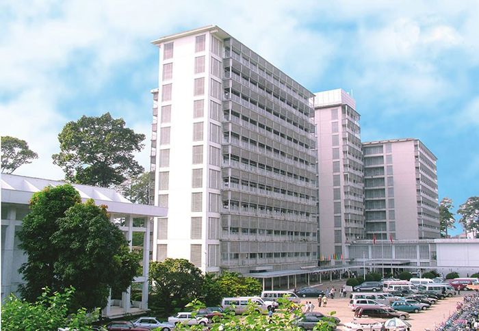 Hình ảnh khu vực siêu âm hiện đại tại Bệnh viện Chợ Rẫy